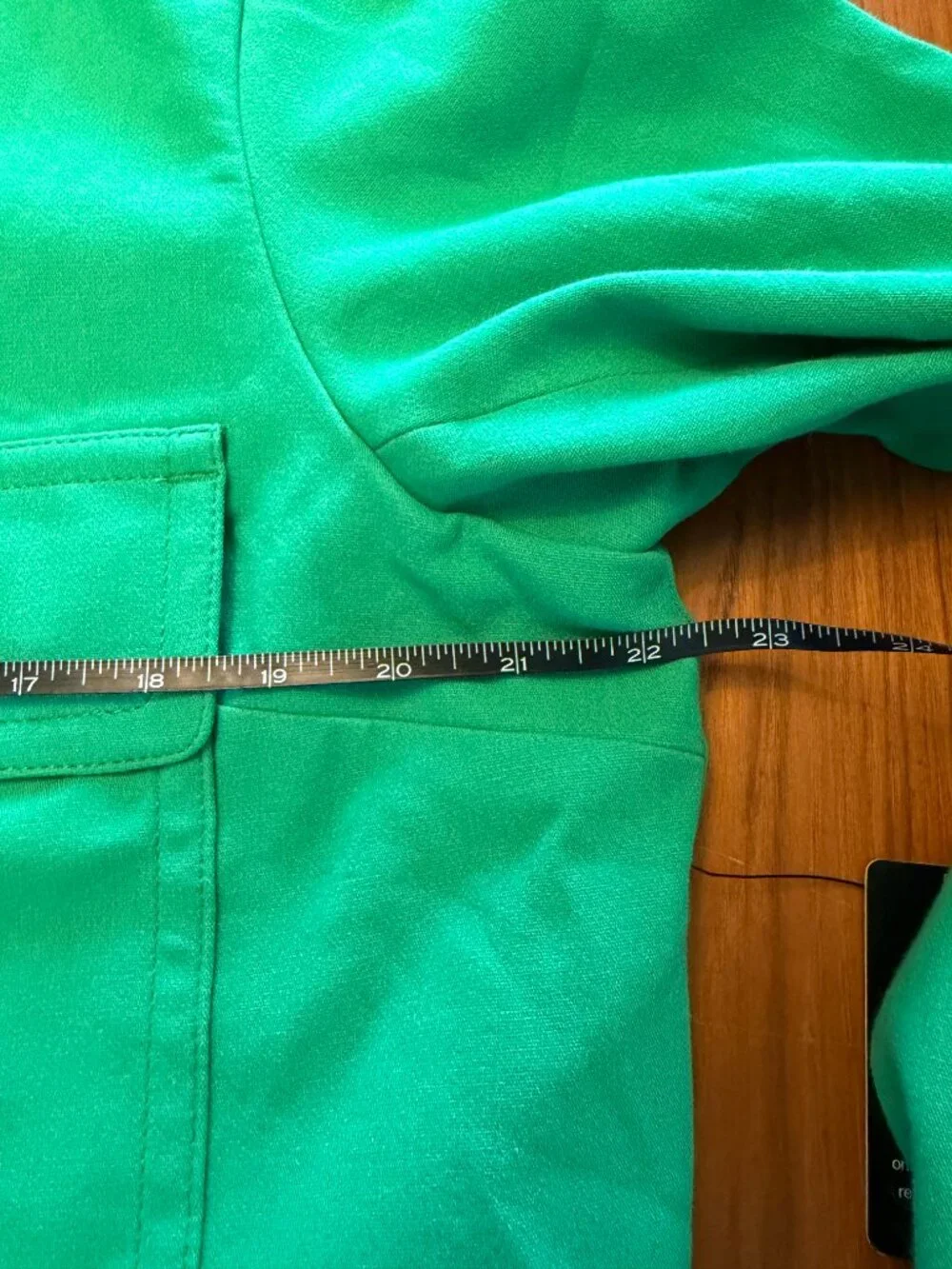 NWT Express Vibrant Green Cropped Utility Jacket - L